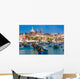 Traditional Eyed Colorful Boats Wall Decal