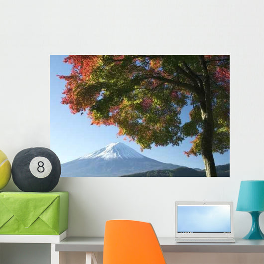 Mount Fuji Fall V Wall Decal