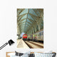 Modern train station in Lisbon, Portugal. Wall Mural