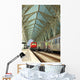 Modern train station in Lisbon, Portugal. Wall Mural