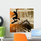 Skateboy Grunge Wall Mural