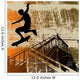 Skateboy Grunge Wall Mural