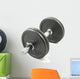 Dumb bell Wall Decal