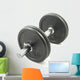 Dumb bell Wall Decal