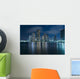 modern Tokyo at night Wall Mural