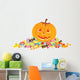 Halloween background Wall Decal