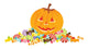 Halloween background Wall Decal
