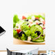 Close up of Greek Salad Wall Mural