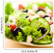 Close up of Greek Salad Wall Mural