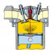 Internal Combustion Engine Wall Decal