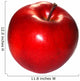 Red Apple Wall Decal