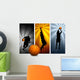 Basketball Players Wall Decal