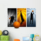 Basketball Players Wall Decal