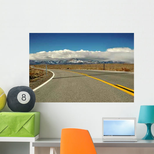 Desert Mountain Road Wall Decal
