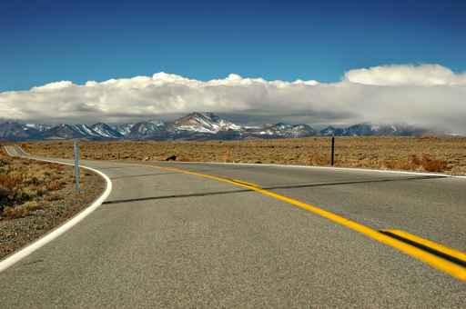 Desert Mountain Road Wall Decal