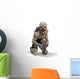 Crouched Horror Monster Wall Decal