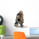 Crouched Horror Monster Wall Decal