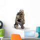 Crouched Horror Monster Wall Decal