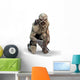Crouched Horror Monster Wall Decal