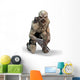 Crouched Horror Monster Wall Decal
