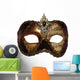 musical masquerade mask Wall Decal