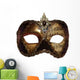 musical masquerade mask Wall Decal