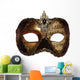 musical masquerade mask Wall Decal