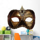 musical masquerade mask Wall Decal
