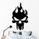 Dark Skull Logo Template Wall Decal