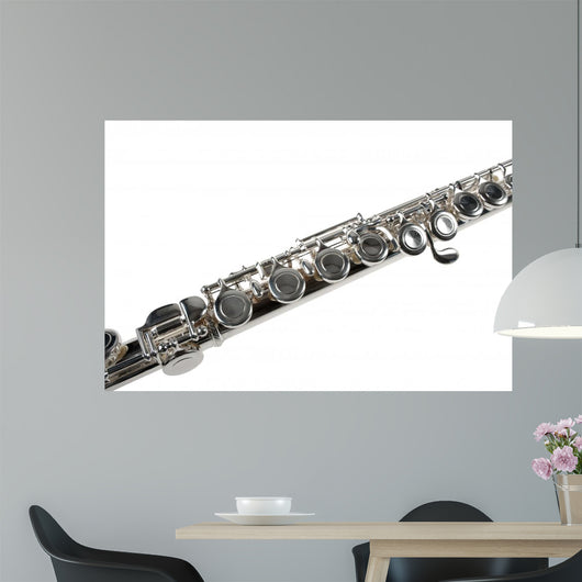 Detail Silver Flute White