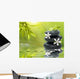 Spa Still Life With White Flowers Wall Mural