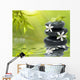 Spa Still Life With White Flowers Wall Mural