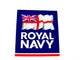 Royal Navy Sign With Flag Wall Mural