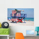 Miami Beach Lifeguard Stand Wall Decal