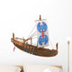 Egyptian Boat Wall Decal