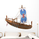 Egyptian Boat Wall Decal