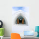 Entrance Igloo. Wall Mural