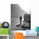 Man Fog Wall Decal