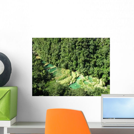 Semuc Champey Vu Du Wall Decal