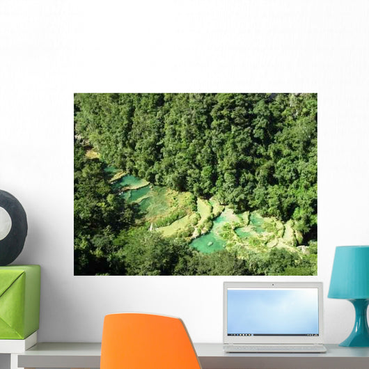Semuc Champey Vu Du Wall Decal