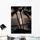Hawaiian Night Wall Decal Design 2