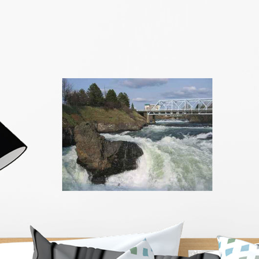 Spokane Falls Wall Decal