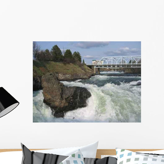 Spokane Falls Wall Decal