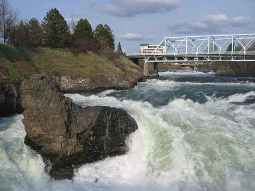 Spokane Falls Wall Decal