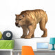 Dinosaur Smilodon Wall Decal