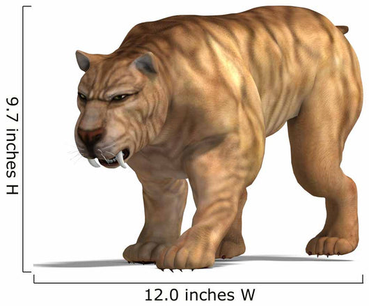 Dinosaur Smilodon Wall Decal