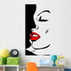Vector illustration of Kissing Couple. Love. Wall Mural