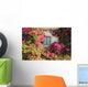 Overgrown Flowers Wall Decal