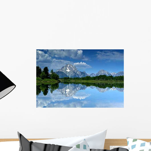 Mt Moran Reflection Wall Mural