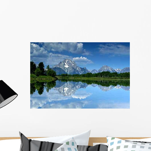 Mt Moran Reflection Wall Mural